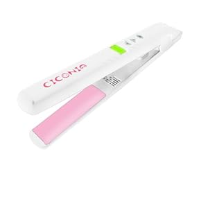 【クリックで詳細表示】CICONIA PRO仕様 ストレートヘアアイロン 【コード長2.4m 50℃～200℃まで対応】 TA-089WH