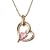 me. SV925 �I�[�v���n�[�g�l�b�N���X (PinkGold�R�[�e�B���O) 95-2338pg