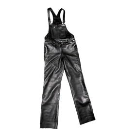 [�J�h��] ���U�[�I�[�o�[�I�[�� �p���c K�fS LEATHER �r�b�O�T�C�Y �u���b�N 2233 / �u���b�N / 3L / 2233