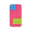 オウルテック iPhone4/4S専用ブロックケース ピンク DCI-4SBL-PK