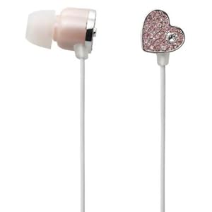 ELECOM☆♪カナルタイプヘッドホン/イヤドロップス/TIARA/ゴージャス★EHP-AIN120