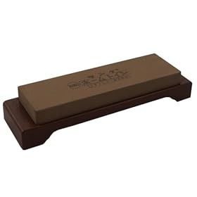 【クリックで詳細表示】KING ホーム砥石 台付 ＃1000 中仕上用 K-45