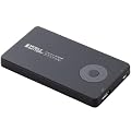 ELECOM ���o�C���o�b�e���[ ���`�E���C�I���d�r 3000mAh �X�}�[�g�t�H���p �u���b�N DE-U01L-3010BK