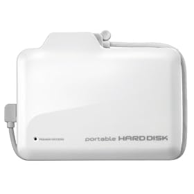 I-O DATA USB 2.0/1.1�Ή��|�[�^�u���n�[�h�f�B�X�N (500GB�E�z���C�g) HDPN-U500