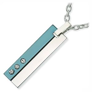 【クリックで詳細表示】Drops (ドロップス) シルバーペンダント 45.0cm DBN-25L-BL