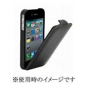 Melkco iPhone4�{�v�P�[�X Jacka type/LC���E�u���b�N APIPO4LCJT1BKLC