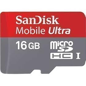SanDisk Mobile Ultra microSDHC UHS-I �J�[�h 16GB SDSDQY-016G-J35A