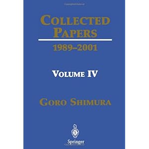 【クリックで詳細表示】Collected Papers： Volume IV： 1989-2001 [ペーパーバック]