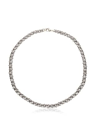 Pearl Addict Halskette grau