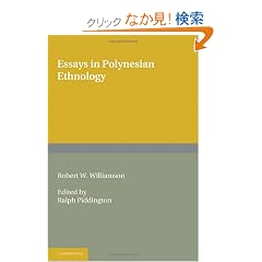 Essays in Polynesian Ethnology