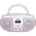 TOSHIBA CD���W�I �yCUTEBEAT�z �s���N TY-CR10(P)
