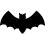 �o�b�g �y�[�p�[ �E�H�[���f�R Bat Paper Wall Deco 802458