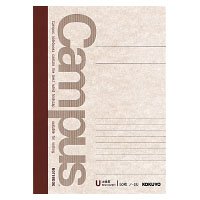 【クリックでお店のこの商品のページへ】コクヨ ノ-5U キャンパスノート6号(セミB5)太横罫50枚 10冊セット