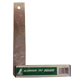 【クリックで詳細表示】シンワ アルミ台付スコヤ 200mm 74110： DIY・工具