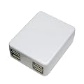 �~���V MCO USB-AC �A�_�v�^ 2000mA�Ή� 100V~240V�Ή� IPA-20U/WH