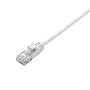 �G���R�� CAT6���� Gigabit���炩LAN�P�[�u�� 1m(�z���C�g) LD-GPY/WH1