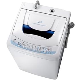TOSHIBA 6.0kg �ӂ됅�|���v�t�� �S��������@ �s���A�z���C�g AW-60GF(W)