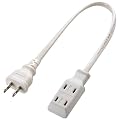 ELECOM �����^�їp���o�C���^�b�v 2P3�� 0.3m T-M303