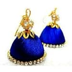 Blue Traditional Jhumki Earring