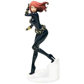 BLACK WIDOW MARVEL BISHOUJO �X�^�`���[ �u���b�N�E�B�h�E (1/8�X�P�[��PVC�h���ς݊����i)