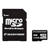 �V���R���p���[ micro SDHC�J�[�h 8GB (Class6) �i�v�ۏ� (SDHC�A�_�v�^�[�t) SP008GBSTH006V10