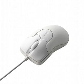 ELECOM Pop Grast 3�{�^�����w���}�E�X M�T�C�Y �z���C�g M-PGURWH