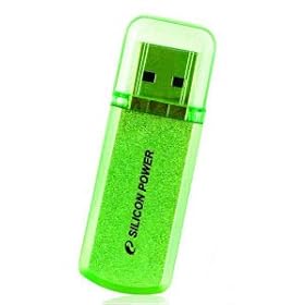 �V���R���p���[ USB�t���b�V���������[ HELIOS 101Series 32GB �O���[�� �i�v�ۏ� SP032GBUF2101V1N