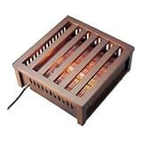  堀こたつ用ヒーター600W MDK606WH 堀コタツヒーター【天然木木枠付で足置き可・高14.5cm】