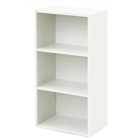 YAMAZEN 3�i�J���[�{�b�N�XKCB-3(WH) �z���C�g
