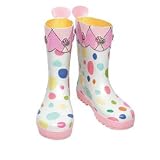  Kidorable English Roses Polka Dots Rain Boots Madonna