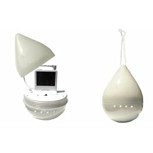 【クリックでお店のこの商品のページへ】ZUMREED drop Speaker ホワイト 防水設計 ZUM80096