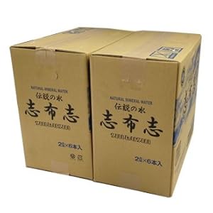 [2cs]霧島化商　伝説の水　志布志（2Ｌ×6本）×2箱