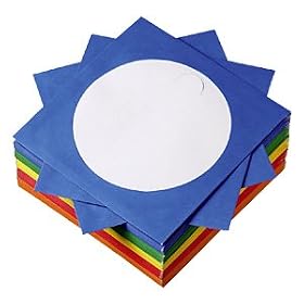 �ySANWASUPPLY�z�]�������Ɏ�y�Ƀy���ŏ������߂鎆����CD�EDVD�X���[�u�P�[�X�i�~�b�N�X�J���[�E100���Z�b�g�j FCD-PS100MX