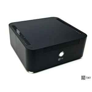 【クリックで詳細表示】ENTINY NT-ITX/AL80 Black ODD miniITXケースNT-MC200I/AL80BK