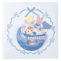  コクヨ　ｱ-LB53-5　ｼﾞｮｲﾅｰｱﾙﾊﾞﾑ誕生用Lｻｲｽﾞ8枚ｷﾗｷﾗﾒﾛﾃﾞｨｰ男の子　