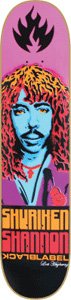  Black Label Shannon Lost Highway Skateboard Deck 7.87
