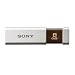 SONY �m�b�N�X���C�h��USB�������[ �|�P�b�g�r�b�g 8GB �n�C�X�y�b�N �z���C�g USM8GLX WA
