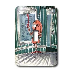 Londons Times Funny Music Cartoons - You Are Hear - Light Switch Covers - single toggle switch