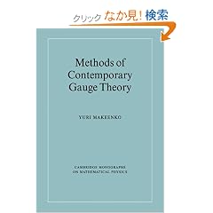Methods of Contemporary Gauge Theory (Cambridge Monographs on Mathematical Physics)