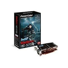 PowerColor ATI Radeon HD5750���ڃO���t�B�b�N�{�[�h AX5750 1GBD5-S3DH