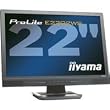 iiyama 22�C���`���C�h�t���f�B�X�v���C �u���b�N PLE2202WS-B1