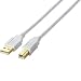 ELECOM USB2.0�P�[�u�� A-B�^�C�v 3m �z���C�g U2C-B30WH