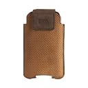Case-Mate iPhone 4S Firenze Premium Soft Leather Case with Screen Protector, Brown/Tan フィレンツェ プレミアム ソフトレザー ポーチタイプ ケース (液晶保護シート つき) ブラウン／タン CM011840
