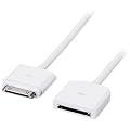 ELECOM iPhone4/4S/3GS/3G/iPad/��Pod �Ή� DOCK�����P�[�u�� 1m �z���C�g MPA-ED10WH