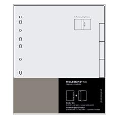 Moleskine Folio Professional Binder Set: 6 Dividers, 12 Labels, 1 Expandable Pocket