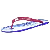 Beach Athletics Crystal Hibiscus Flip Flops