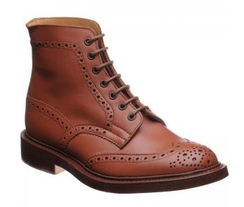  TRICKER'S トリッカーズズ メンズ　MALTON ウィングチップ レザー ミドル シューズ【並行輸入商品】