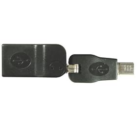GREEN HOUSE USB�����]�����邭��A�_�v�^ USB miniB�^�C�v GH-USBK5