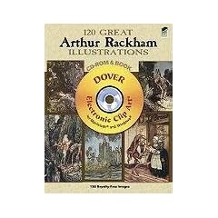 120 Great Arthur Rackham Illustrations CD-ROM and Book (Dover Electronic Clip Art)