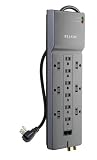  Belkin 12-Outlet Home/Office Surge Protector with Phone/Ethernet/Coaxial Protection and Extended Cord